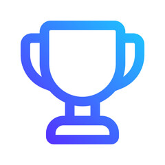 trophy gradient icon