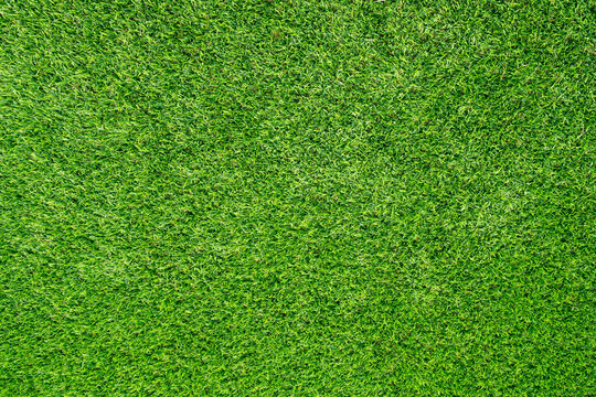 Artificial grass field meadow green. Top View Texture.