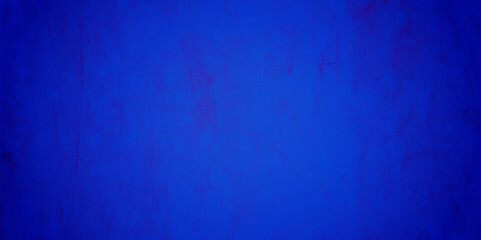 Fototapeta na wymiar Dark blue cement wall grunge background.