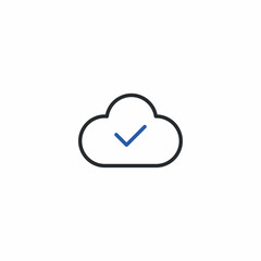 Cloud Web Data Tick Complete