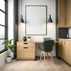 modern kitchen interior