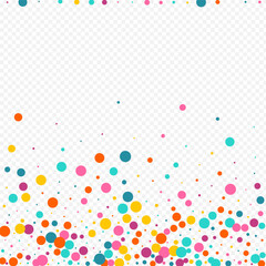 Color Dust Carnival Vector Transparent