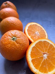 citrus fruits, oranges, sliced oranges, fresh vitamins, natural vitamin c, juicy fruits