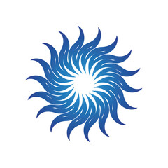 Vortex logo symbol icon illustration