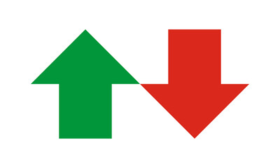 Up Down Green Red Mini Arrows
