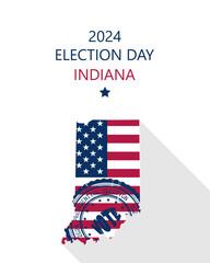 2024 Indiana vote card