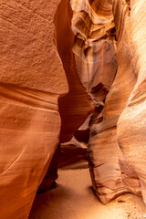 View of Antelope Canyon near Page, Arizona.