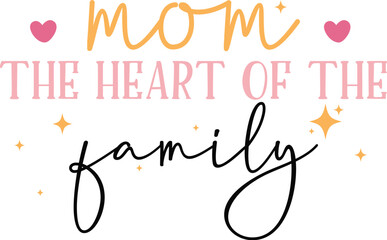 Mom Svg Design, Retro Mom Design, Mother`s Day, Gift For Mom, Mom Svg Design