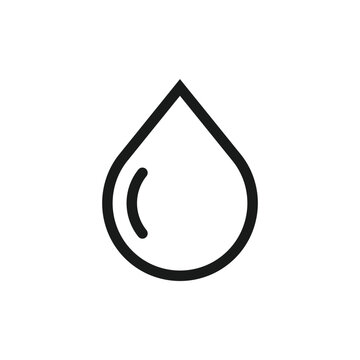 recommend clip art: Water drop flat sign design. Petroleum vector icon. Oil drop icon. Ink drop icon. Teardrop symbol. Drop pictogram. UX UI icon