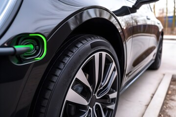 Obraz na płótnie Canvas Charger for electric cars. generative AI