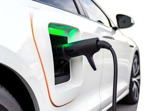 Charger for electric cars. generative AI