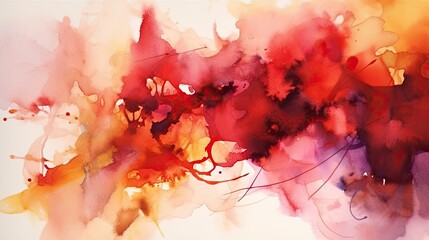 abstract art - the color of emotion passion -beautiful background Generative AI 