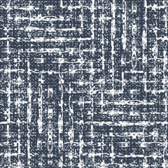 Seamless allover simple textile texture pattern abstract Geometric pattern design.modern blue,white mosaic texture Design.white pattern blue background.blue background simple Geometric white pattern.