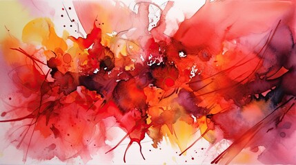 abstract art - the color of emotion passion -beautiful background Generative AI 