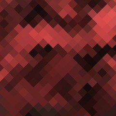 Pattern green pixel background, pattern. Red pixel wallpaper. Vector illustration.