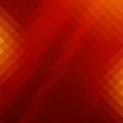 Abstract pixel red background. polygonal style. vector geometric illustration. eps 10