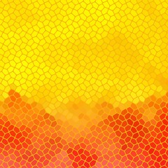 Abstract vector background. Sample. Yellow and orange pebbles.
