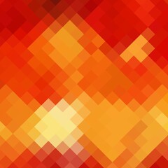 Abstract geometric background. Orange pixel. vector illustration. eps 10