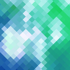 Blue pixel background. Presentation template. Vector background. eps 10