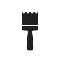 Paint brush vector icon. Paint brush flat sign design. Brush vector symbol pictogram. UX UI icon