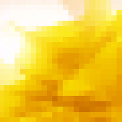 Pattern green pixel background, pattern. Yellow pixel wallpaper. Vector illustration.
