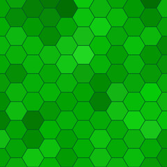 Background from green hexagon. Template for advertising, banner, presentation, cover, layout and other. design element. eps 10