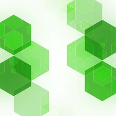 Green hexagon background, pattern, hexagon wallpaper. Vector illustration. eps 10