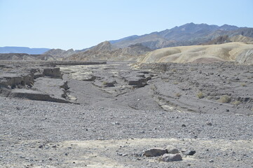 Zabriskie Point is a part of the Amargosa Range located east of Death Valley in Death Valley...
