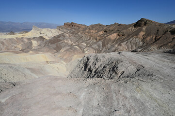 Zabriskie Point is a part of the Amargosa Range located east of Death Valley in Death Valley National Park in California, United States