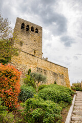 Fototapeta premium église Saint Jean Baptiste de Chabeuil