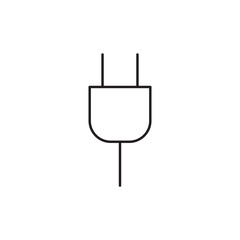 Plug vector icon. Plug flat sign design. Plug symbol pictogram. UX UI icon