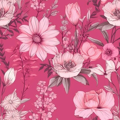 flowing pink petals backgrounds