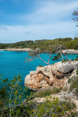 Fototapeta premium Mondrago Nature Park, Mallorca, Santanyi, Spain