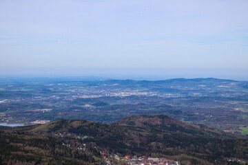 Fototapeta premium view of the city