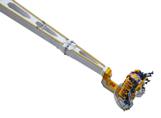 Détail d'un manège de fête foraine	