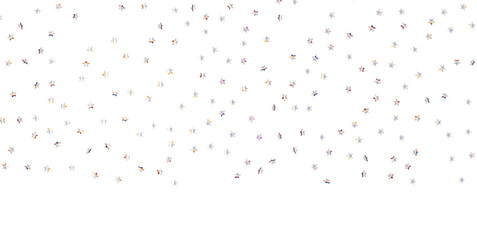 Christmas wrapper with silver stars. Silver star Celebration Confetti. - png transparent