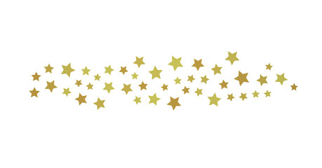 Stars - stars background, sparkle lights confetti falling. magic shining Flying christmas stars on night