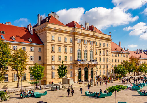 Museum quarter in Vienna, Austria