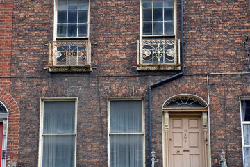 Fototapeta na wymiar Victorian building - Limerick - Ireland