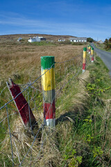 Fototapeta na wymiar Road to Torneady point - aranmore Island - Arainn Mhor - Donegal - Ireland
