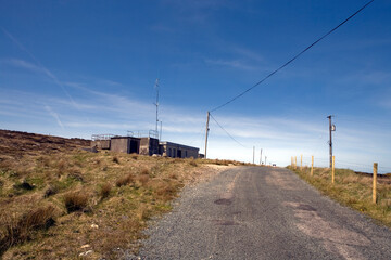 Old radio station - Road to Torneady point - aranmore Island - Arainn Mhor - Donegal - Ireland