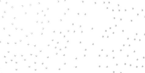 sparkling Christmas confetti falling isolated on white. magic shining flying stars glitter backdrop, sparkle border - png transparent