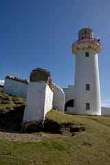 Lighthouse at Torneady point - aranmore Island - Arainn Mhor - Donegal - Ireland