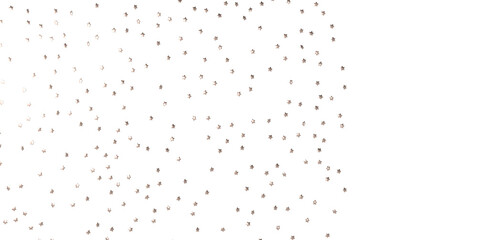 Stars - Holiday golden decoration, glitter frame isolated - PNG - PNG transparent