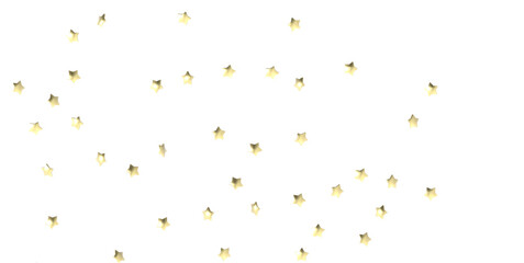 XMAS Stars - golden stars - PNG - PNG transparent