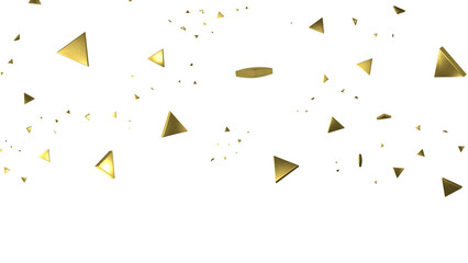Gold Confetti Glitter Overlay
