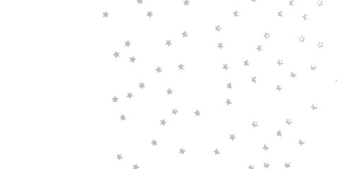 Silver star of confetti. - png transparent