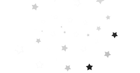 Fototapeta premium XMAS stars background, sparkle lights confetti falling. magic shining Flying christmas stars on night - png transparent