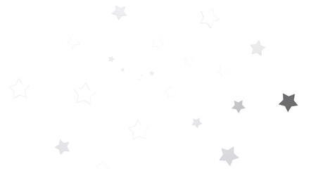 XMAS stars background, sparkle lights confetti falling. magic shining Flying christmas stars on night - png transparent