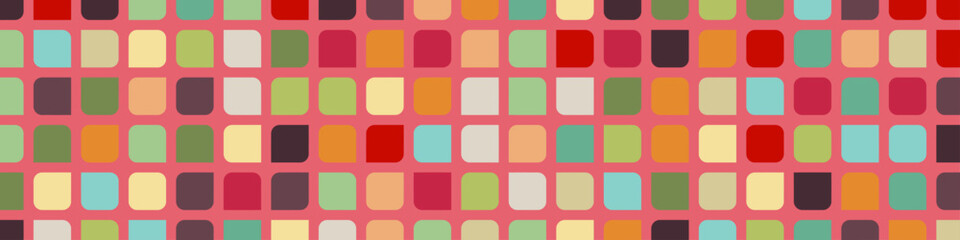 Color checkered squares background abstract illustration